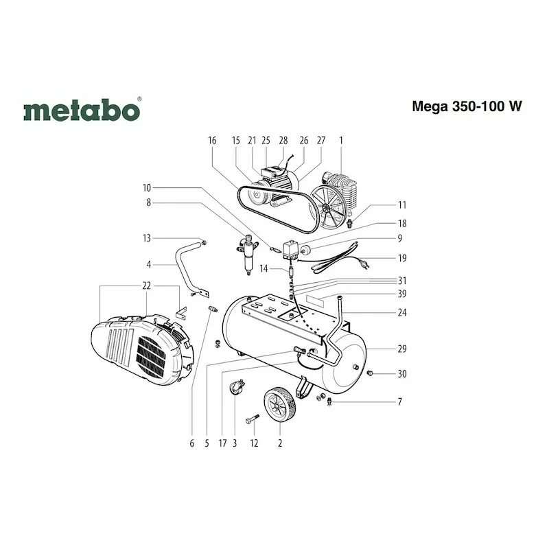1 350 100. Компрессор метабо 350-100w. компрессор metabo power air 350 вентилятор охлаждения.