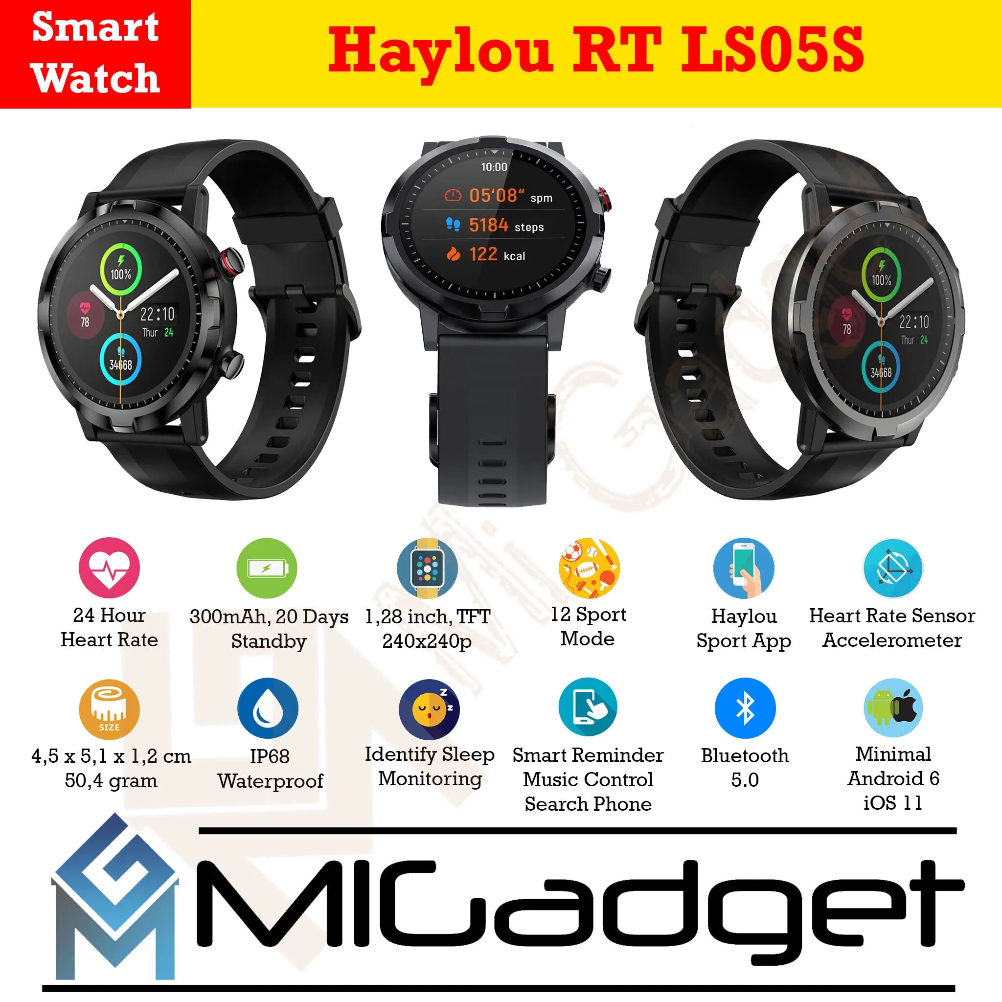 Часы Haylou RT ls05s. Xiaomi Haylou RT ls05s. Смарт-часы Haylou RT ls05s. Xiaomi Haylou RT ls05s Smart watch.