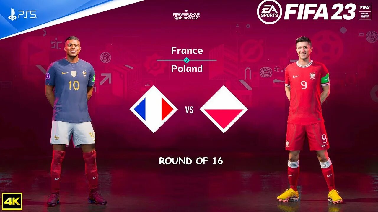 ФИФА. Левандовски ФИФА 23. Франция Польша ЧМ 2022. French 23