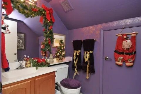 Bathroom defense christmas
