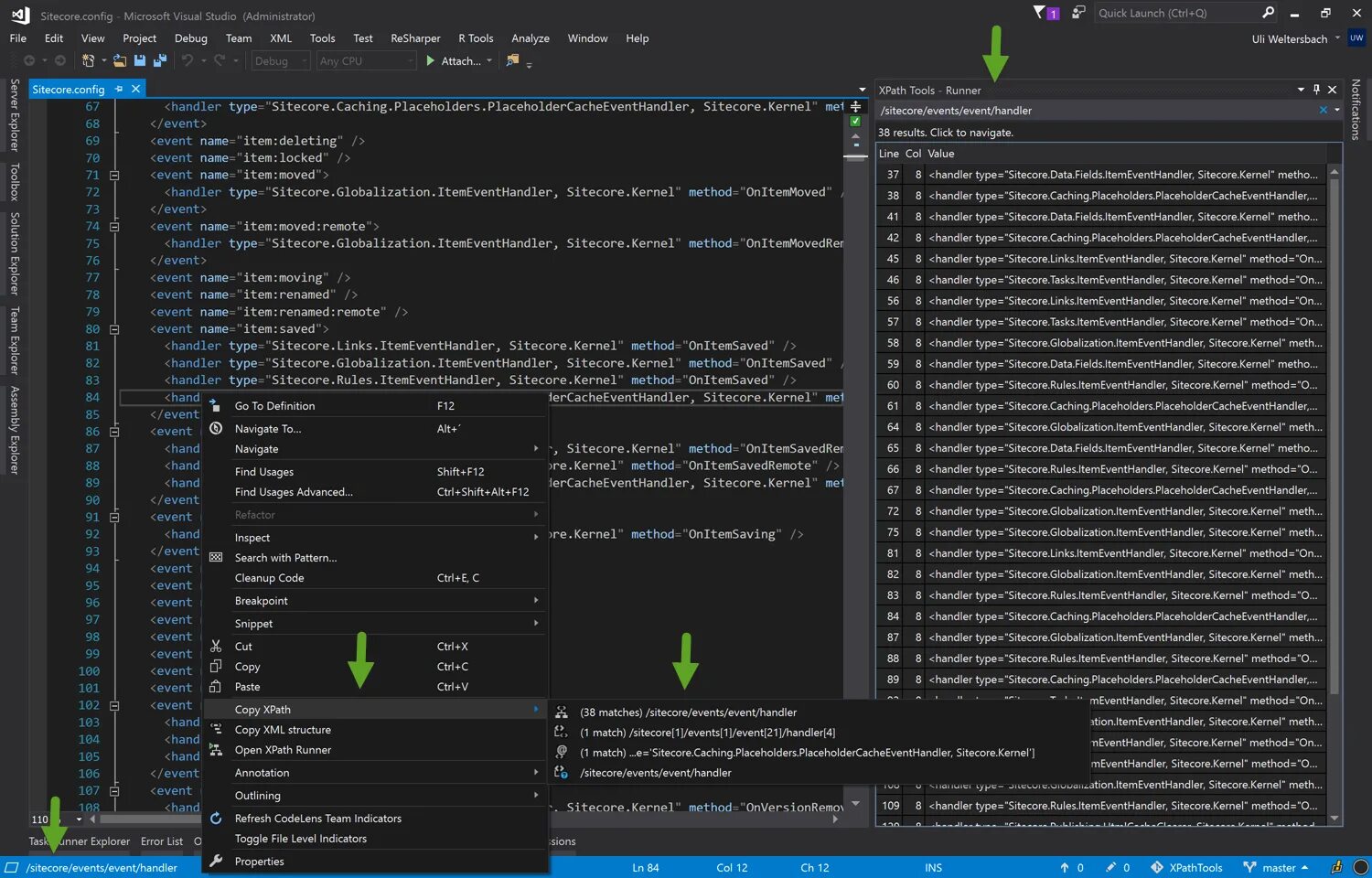 Admin xml. Xpath css шпаргалка. visual studio tools. xml editor visual studio. toolbox visual studio.