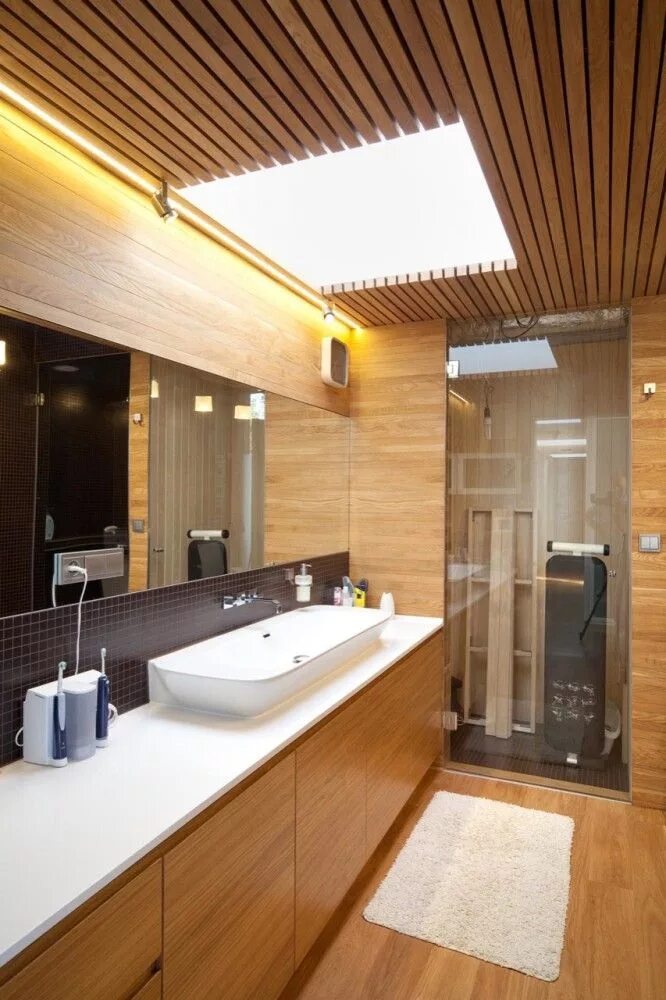 35 Banheiros influenciados pelo estilo industrial - Simples Decoração Интерьер в