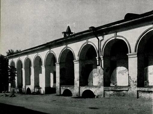 Гостиный двор великий новгород старые фото Вид на город Retro photos