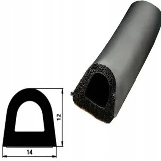 D профиль уплотнитель 14