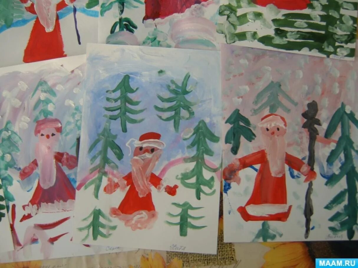 Новогодний подготовительной группе. Рисование Деда Мороза в подготовительной группе. Рисование дед Мороз старшая. Рисование дед Мороз старшая группа. Рисование Деда Мороза в средней группе.