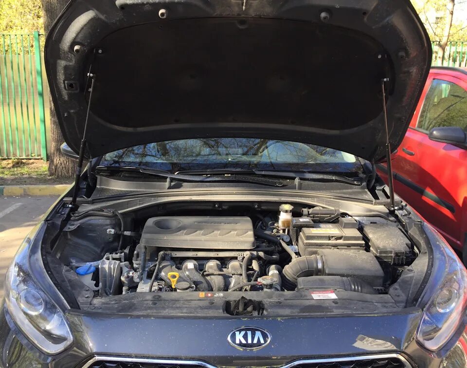 Капот кия сид. Упоры капота Киа СИД. Упоры капота Киа СИД 2019. Kia Ceed 3 под капотом. Открытый капот Kia Ceed 1.4 2019.