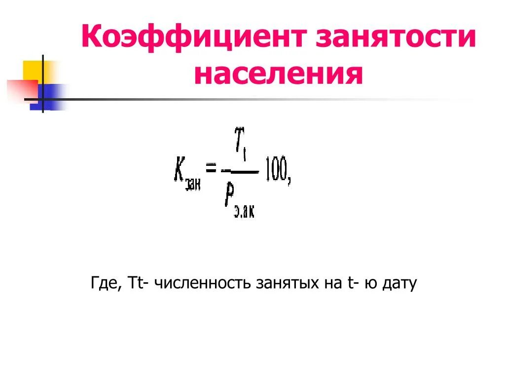 Коэффициент занятого населения. Коэффициент занятости формула. Коэффициент занятости населения формула. Коэффициент занятости всего населения. Определите коэффициент занятости..