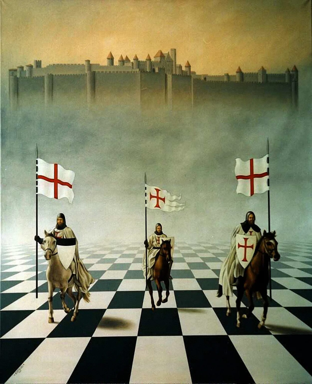 Templar knight from another world