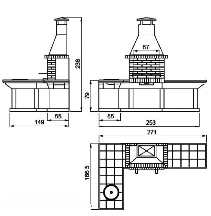 Размер барбекю. Размер барбекю. Размер барбекю. Чертежи мангальной зоны из кирпича. Глубина кирпичного мангала чертеж.