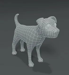 Dog 3d model