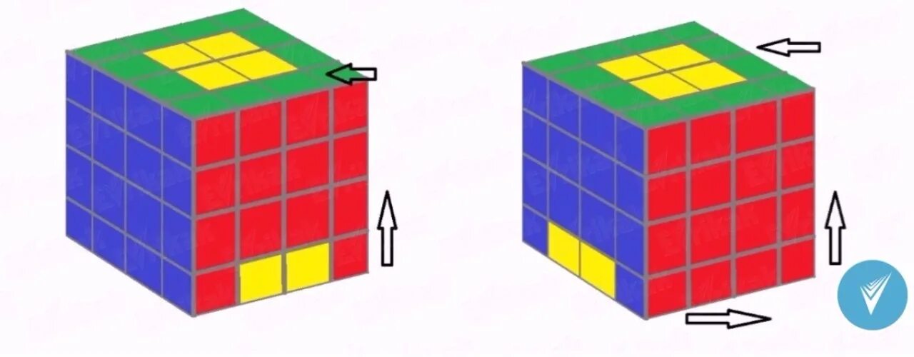 Как собрать рубика 4х4