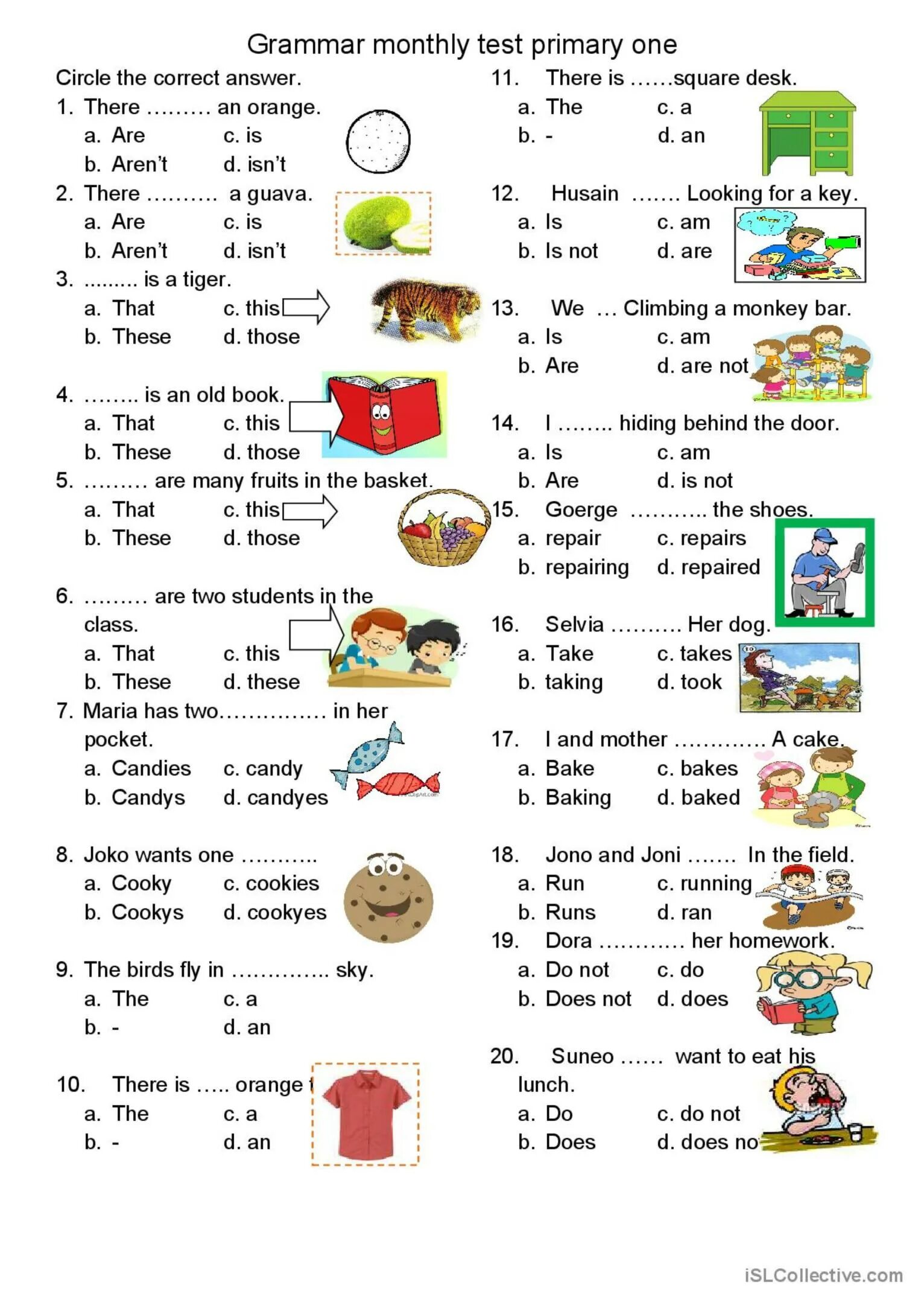 Test 1 pdf. Задания для Beginner английский. Английский язык тест. Задания по английскому Elementary. Grammar Test.