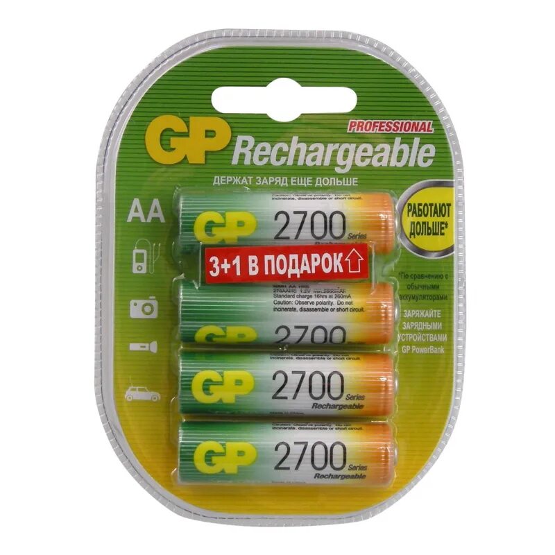 Аккумулятор GP 2700mah AA/hr6 NIMH бл/4шт. Аккумулятор GP 270aahc3/1 AA NIMH 2700mah. Аккумулятор GP lr6 AA 2700 Mah (уп 2 шт). Аккумулятор GP 270aahc /r6 2700mah bl2.