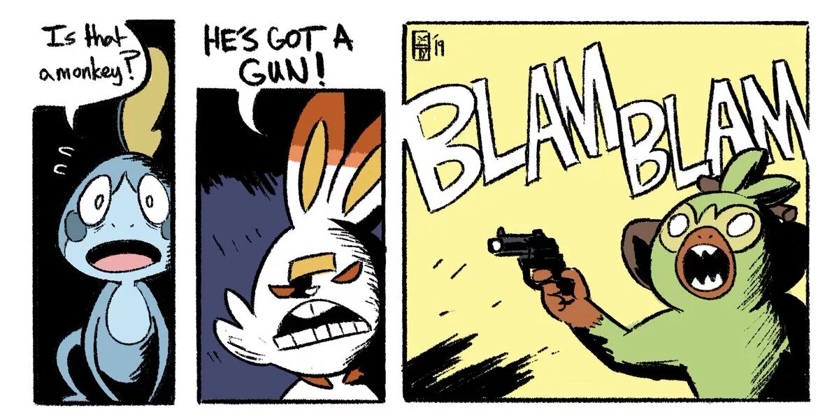 He s got this. Pokemon Gun. Gun Monkey. Pokemon Gun meme. Pokemon with Gun.