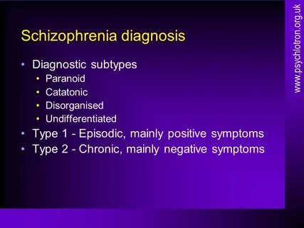 Schizophrenia slowed