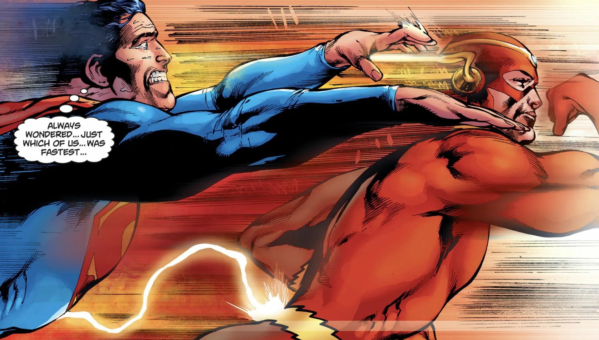 Против насколько. Флеш против Супермена. Barry Allen/Clark Kent. Барри Аллен комикс. Супермен комикс.