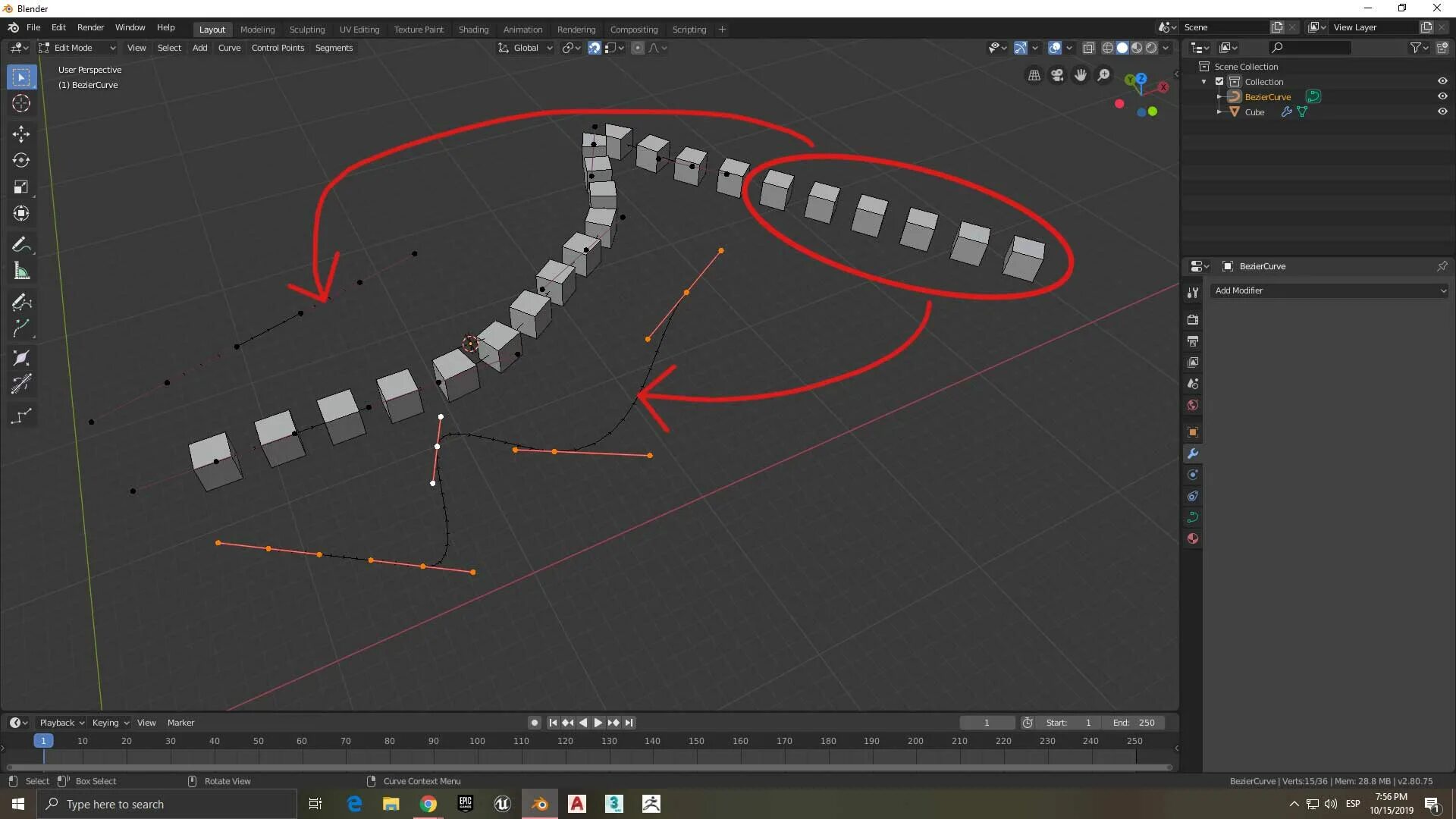 Array curve. Blender array object along curve addon. пункт меню клон blender. add point to curve blender. где находится segment в blender.