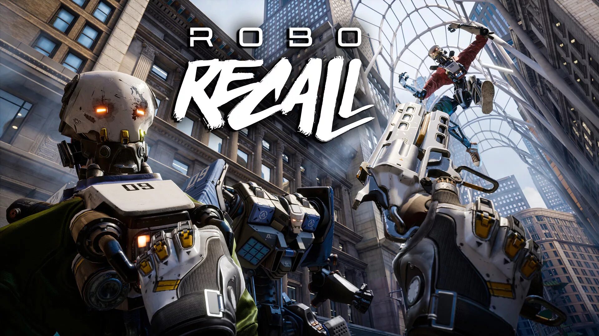 Игра похожа на робота. Robo recall VR. Игра Robo recall. Robo recall Oculus. VR игра про роботов.