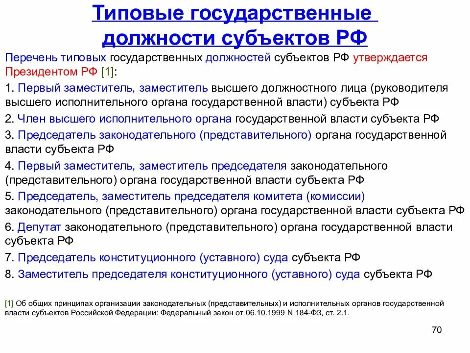 Кто является руководителем атк в субъекте. Государственные должности субъектов. Государственная должность это. Должности субъектов РФ. Должности в государственной власти.