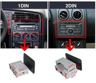 Поворотный экран 1 din