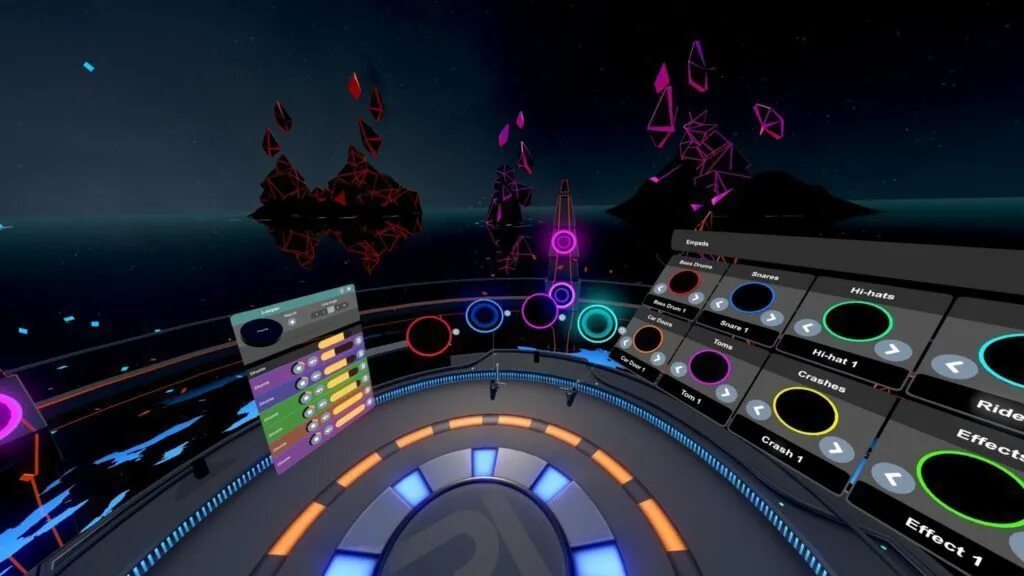 Игра где создаешь музыку. Virtuoso VR. Electronauts VR ps4. Игра для создания музыки. Игра Окулус музыкальная.