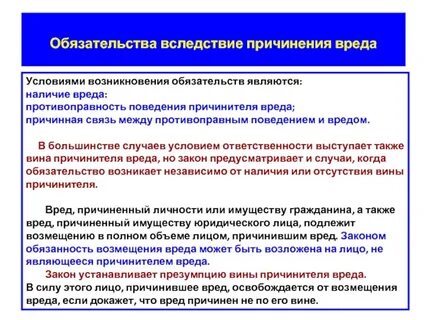 Имущественный ущерб причиненный административным правонарушением