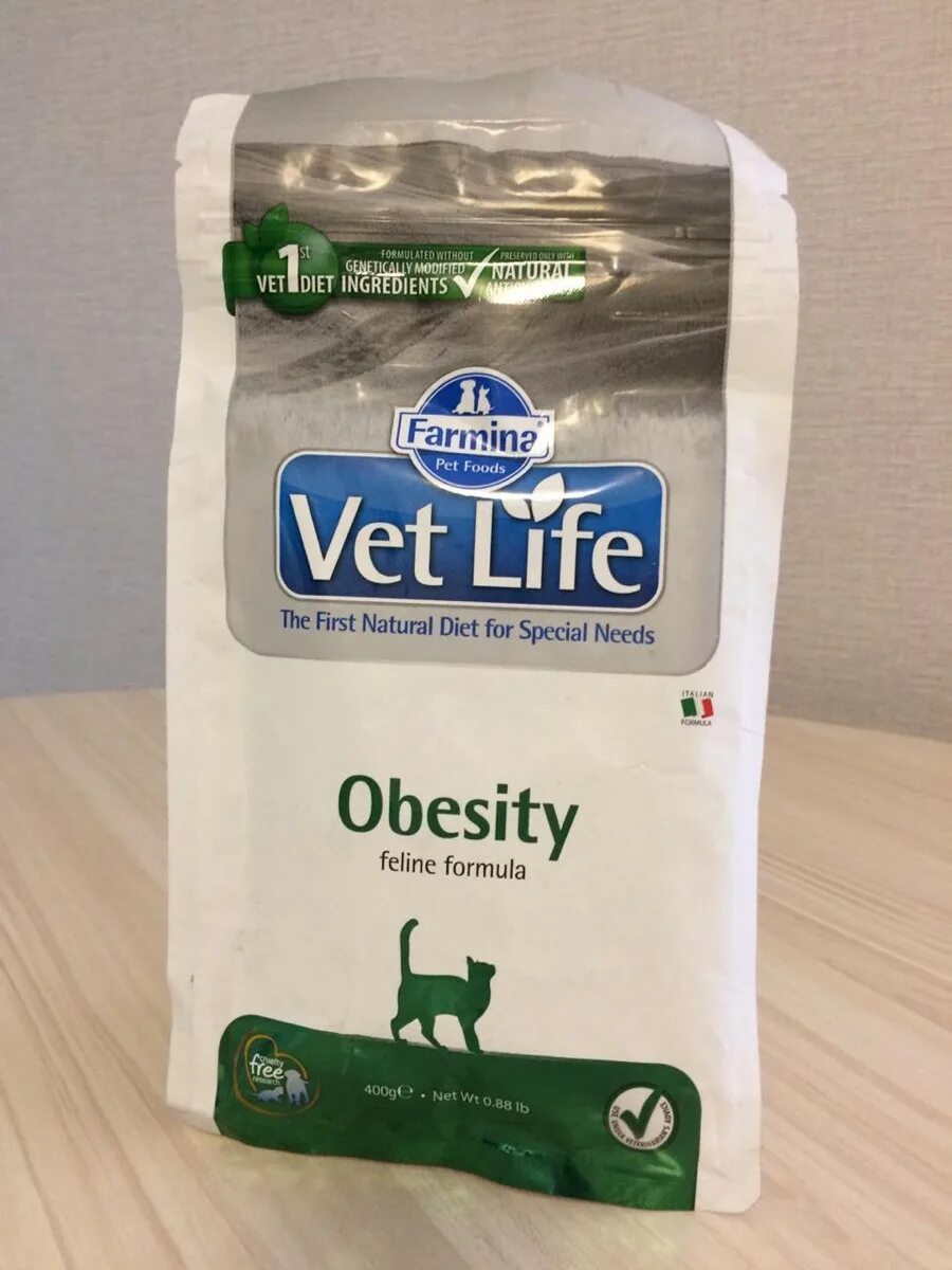 Farmina vet Life obesity для кошек. Фармина Обесити для кошек. Farmina vet Life Cat obesity для кошек при ожирении, 0,085 кг. Сухой корм для кошек Farmina vet Life, при избыточном весе 400 г.