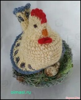 Как связать курицу крючком