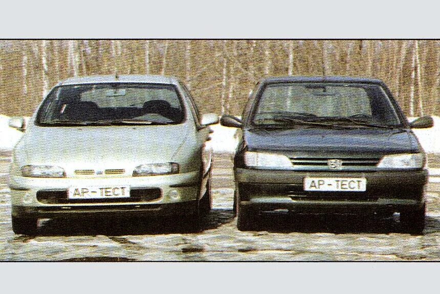 Тест дуэль. Peugeot 306 vs Fiat Brava. Авторевю Пежо 405. Пежо 306 ралли.