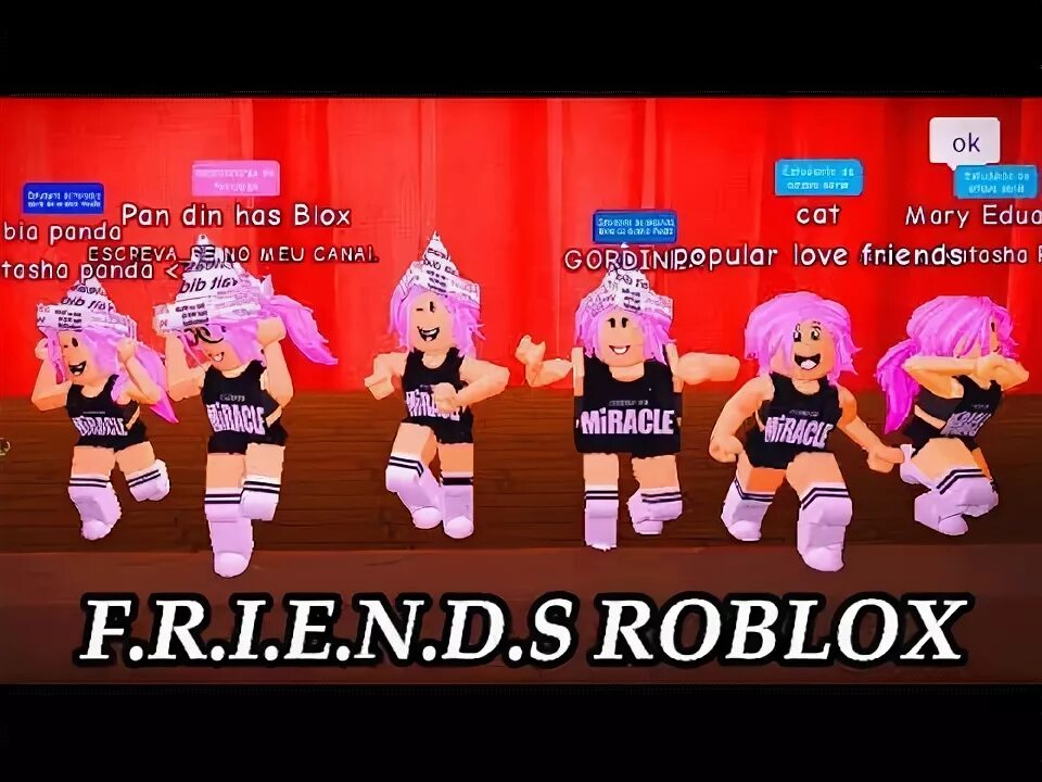 Как принять в друзья в роблокс. Рембол френдс роблокс. ноты oh friends в роблоксе.