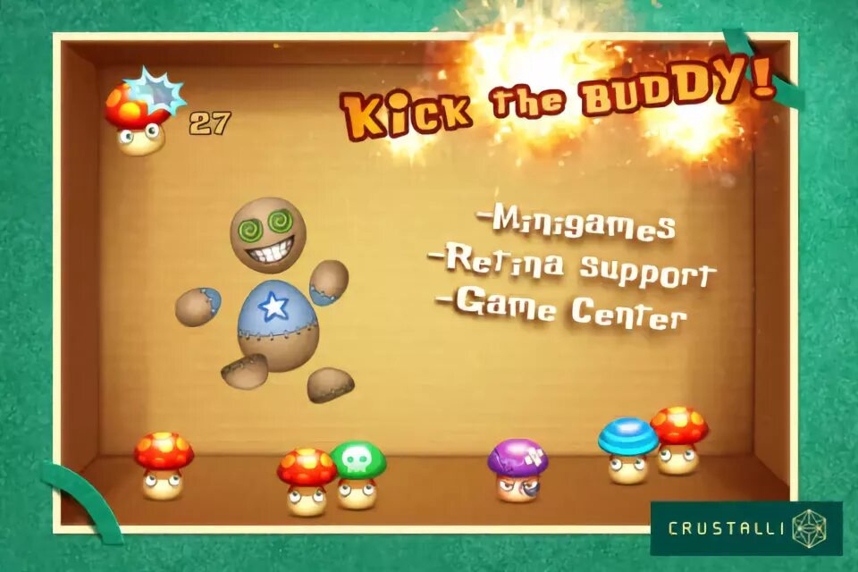 Kick the buddy 2011. Kick the Buddyman игра. Бади 1.0 6