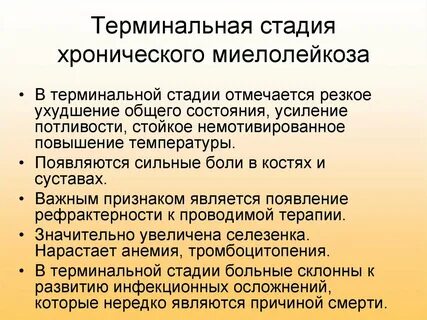 Терминальная стадия