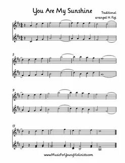 Violin sheet
