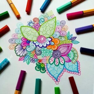 Рисование ручками как называется
