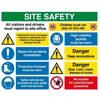 Site warning