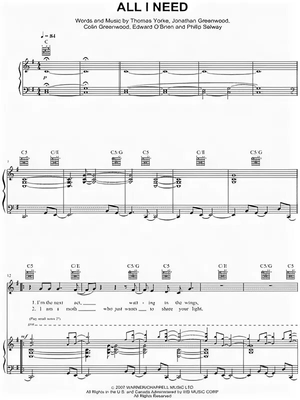 It s all i need. All i need radiohead перевод. 1 leo need piano sheet. 1 leo need piano sheet music.