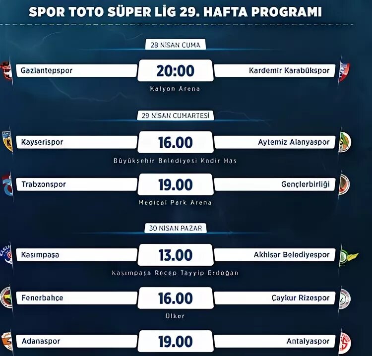 Spor toto süper lig