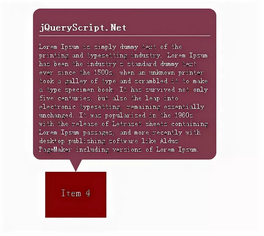 Hover tooltip. Hover tooltip