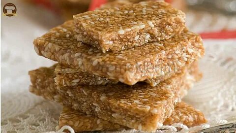 Язычки с кунжутом