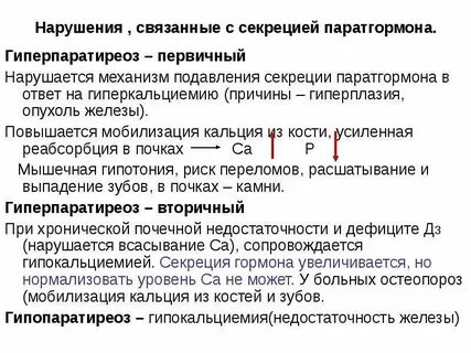 Увеличение секреции