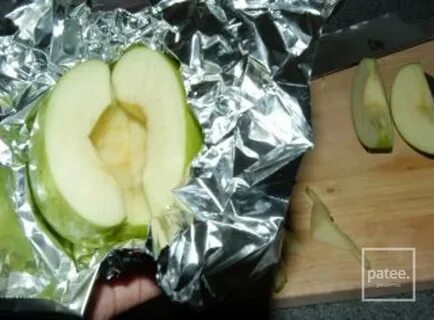 Яблоки в фольге в духовке рецепт