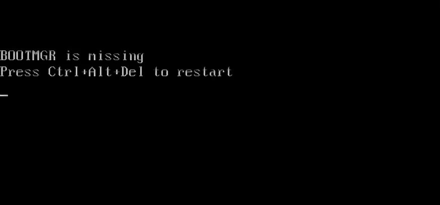 Bootmgr is missing press ctrl. Bootmgr. bootmgr is missing press. ntldr is missing. bootmgr is compressed.