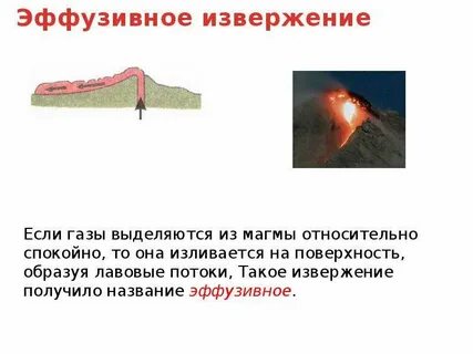 Скорость извержения вулкана