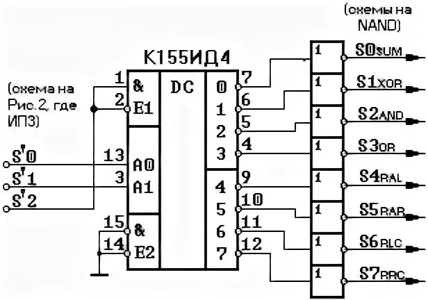 Ид 4. К155ид. Кр1533ид4 схема. Микросхема к555ид4. Микросхема к555ид4.