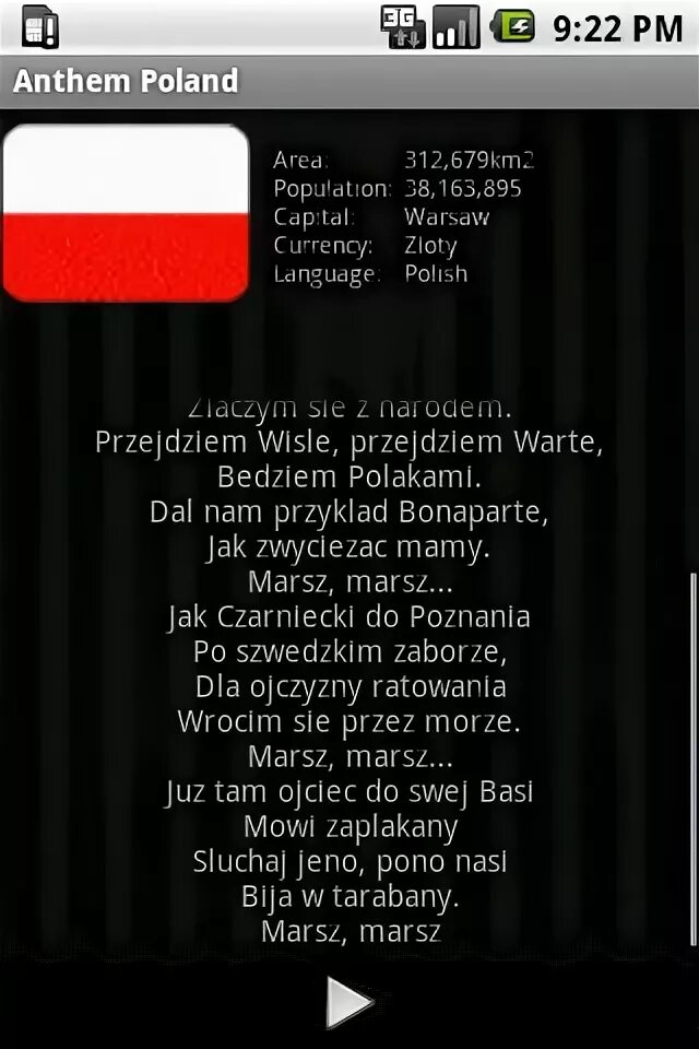 Польский текст в 1. Текст на польском. Гимн Польши. Простой текст на польском. Польский гимн текст на польском.