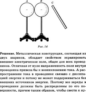 Одна заряжена металлическая