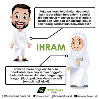 Ketahui perbezaan pakaian ihram bagi lelaki dan wanita.Muat turun Nota Kurs...