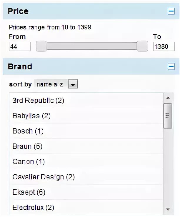 Ranges search. Ranges search