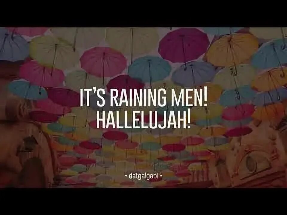 It s autumn it s raining. Its raining man geri halliwell. geri halliwell it&#039;s raining men.