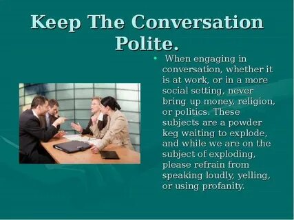Conversations but